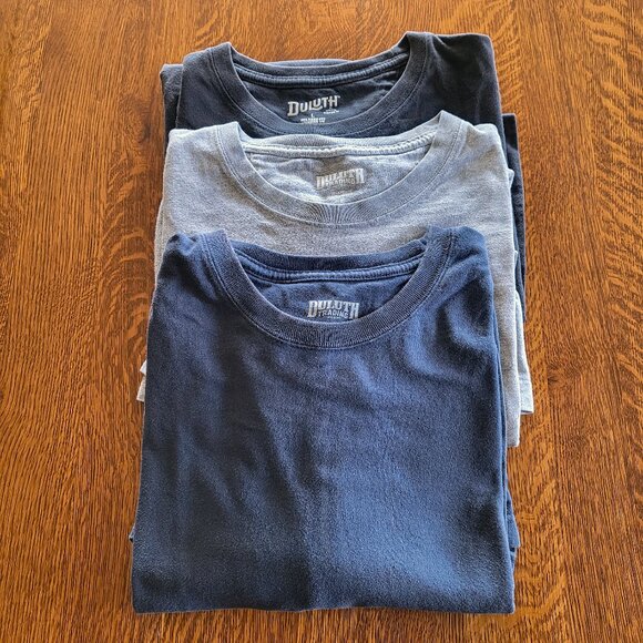 Duluth Trading Co Bundle of 3 Longtail Tees Size Large - Picture 1 of 11